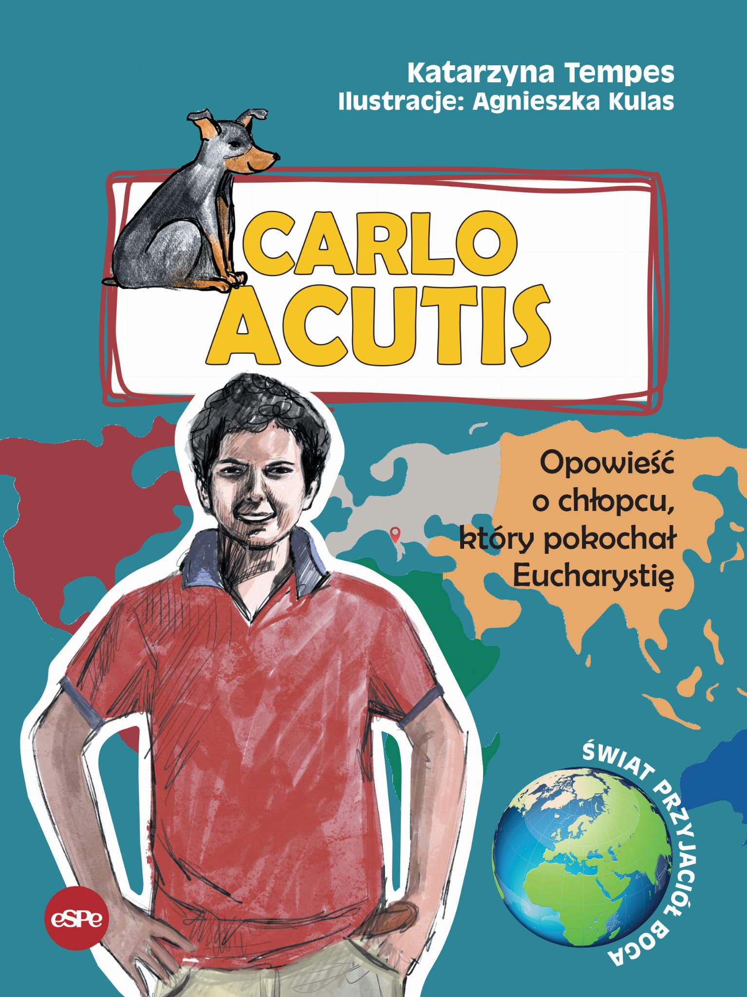 Okładka książki o tytule 2.	Carlo Acutis : opowieść o chłopcu, który pokochał Eucharystię 