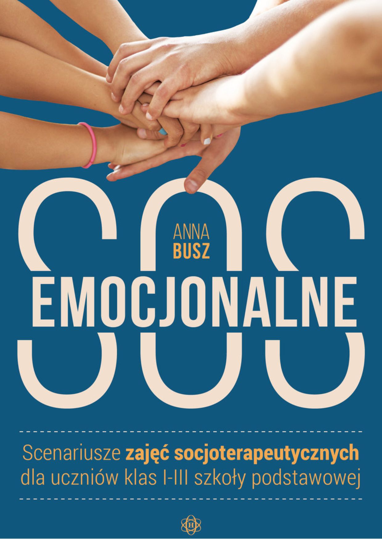 Okładka książki o tytule Emocjonalne SOS : scenariusze zajęć socjoterapeutycznych dla uczniów klas I-III szkoły podstawowej 