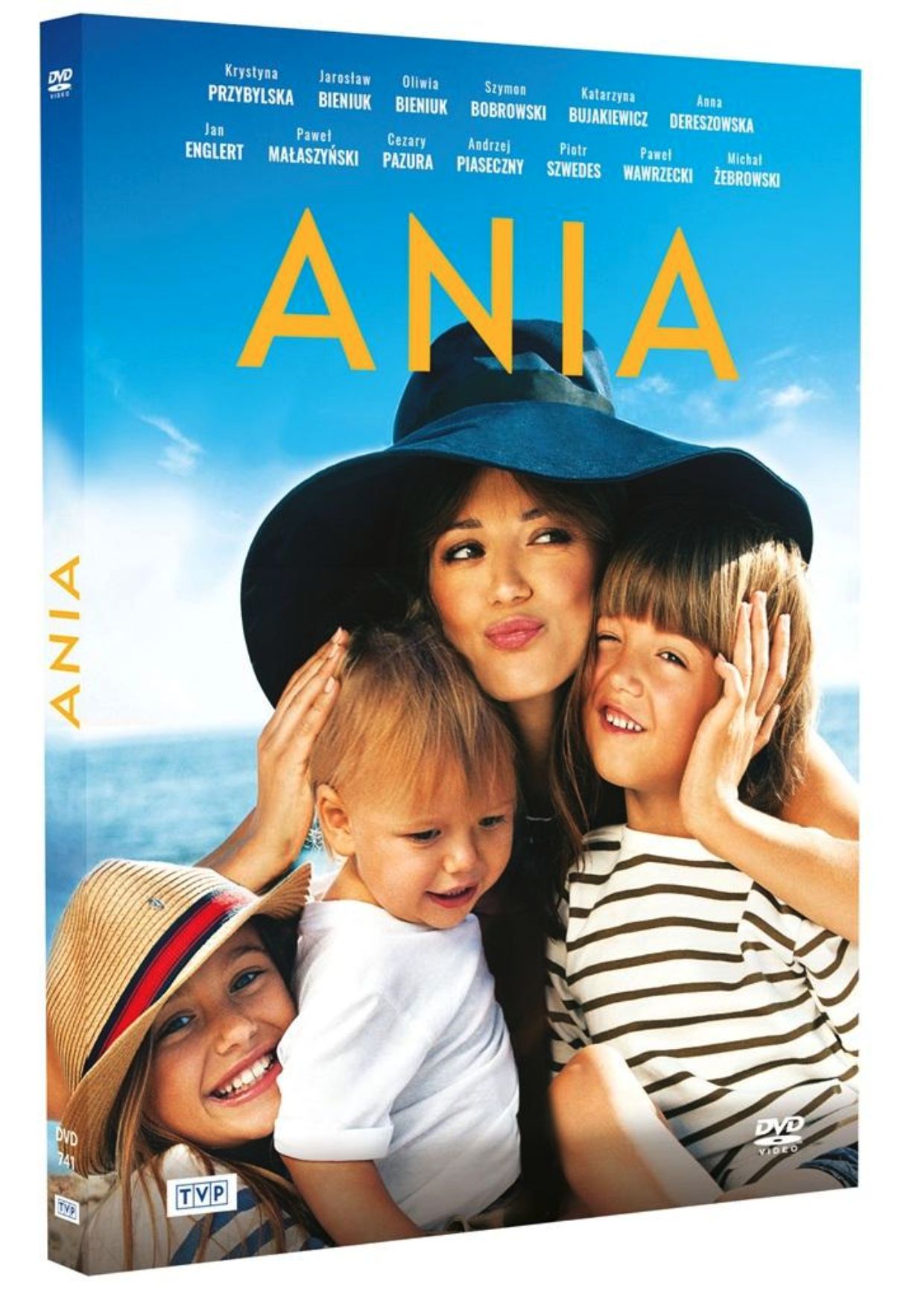 Okładka filmu na płycie DVD o tytule Ania