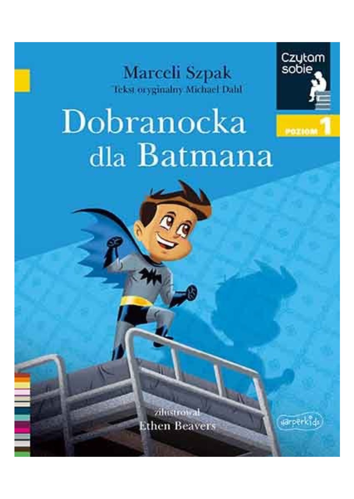 Okładka książki o tytule Dobranocka dla Batmana 