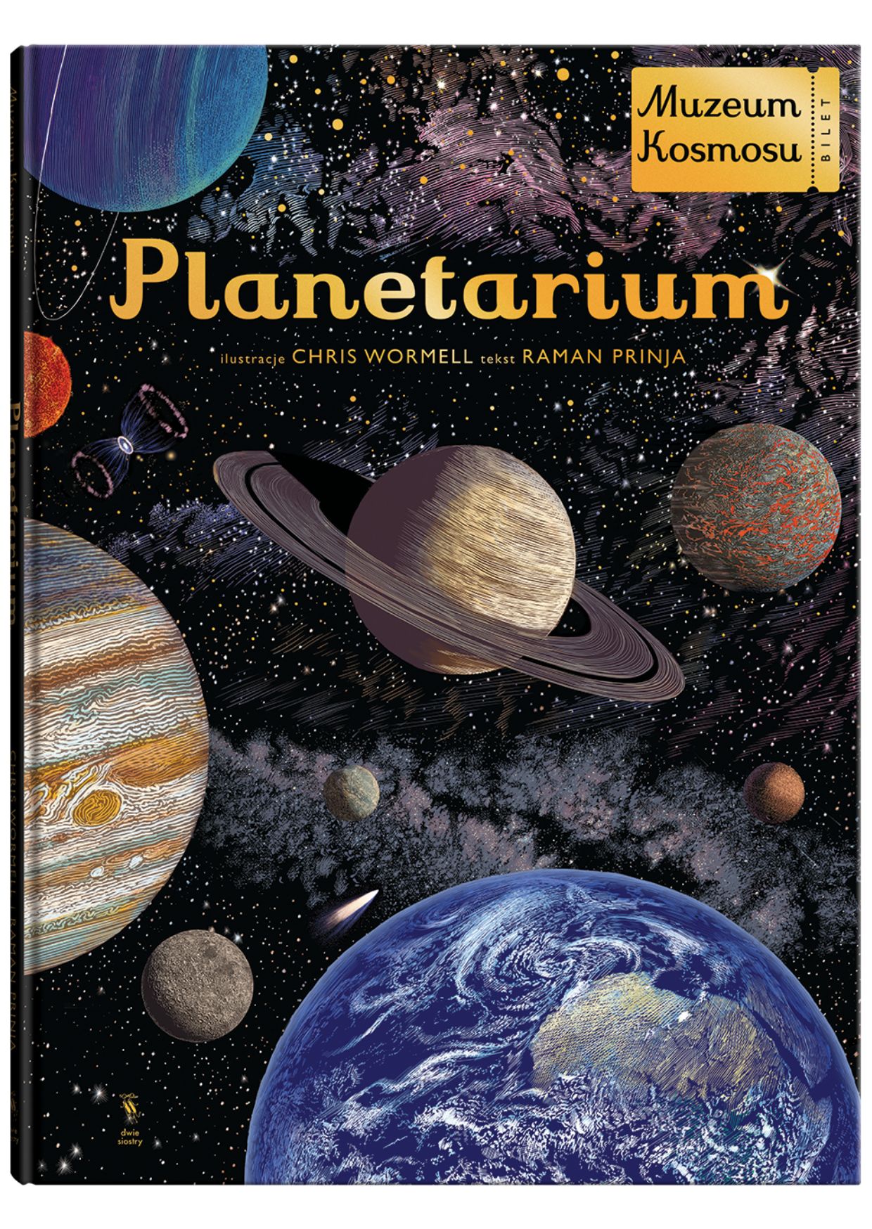 Okładka książki o tytule Planetarium : Muzeum Kosmosu : bilet
