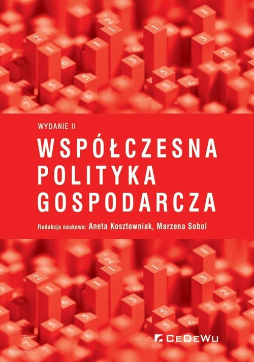 Okładka książki o tytule "Współczesna polityka gospodarcza"