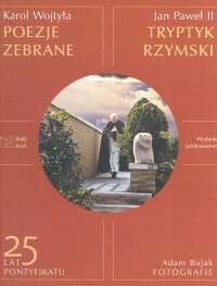 Okładka książki o tytule Poezje zebrane i Tryptyk Rzymski