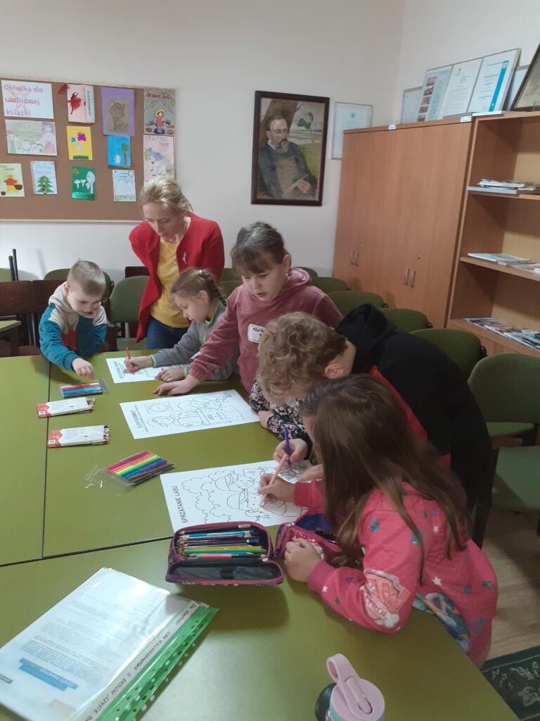 Ferie zimowe z Biblioteką Pedagogiczną w Radomiu Filia w Zwoleniu