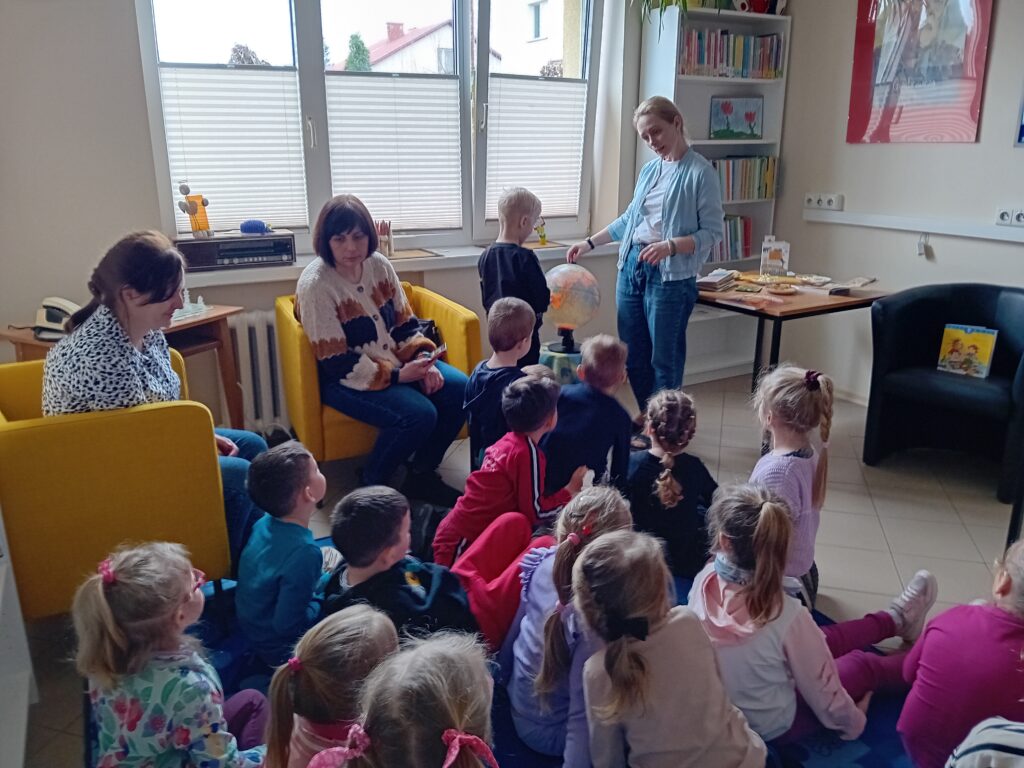 Zajęcia edukacyjne z przedszkolakami dotyczące Włoch