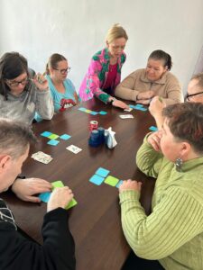 SKONCENTROWANI DO DZIEŁA. Zajęcia z koncentracji uwagi dla podopiecznych WTZ w Wlczowoli