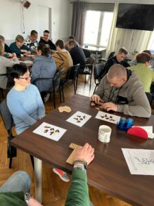 SKONCENTROWANI DO DZIEŁA. Zajęcia z koncentracji uwagi dla podopiecznych WTZ w Wlczowoli