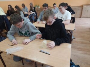 Zajęcia edukacyjne dla uczniów klasy 8c PSP w Zwoleniu