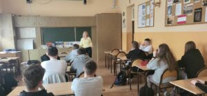 Zajęcia edukacyjne dla uczniów klasy 8c PSP w Zwoleniu