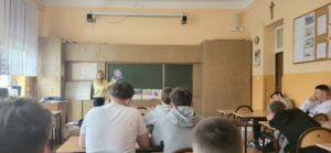 Zajęcia edukacyjne dla uczniów klasy 8c PSP w Zwoleniu