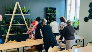 Spotkanie nauczycieli bibliotekarzy w ramach SWiS w bibliotece szkolnej Zespołu Szkół Rolniczo-Technicznych w Zwoleniu