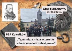 Tajemnicza misja w terenie: sukces młodych detektywów z PSP w Kowalkowie