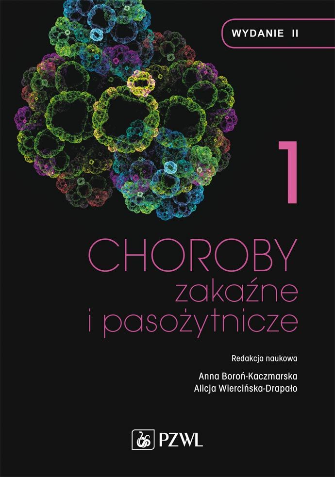Okładka książki o tytule Choroby zakaźne i pasożytnicze. [T.] 1