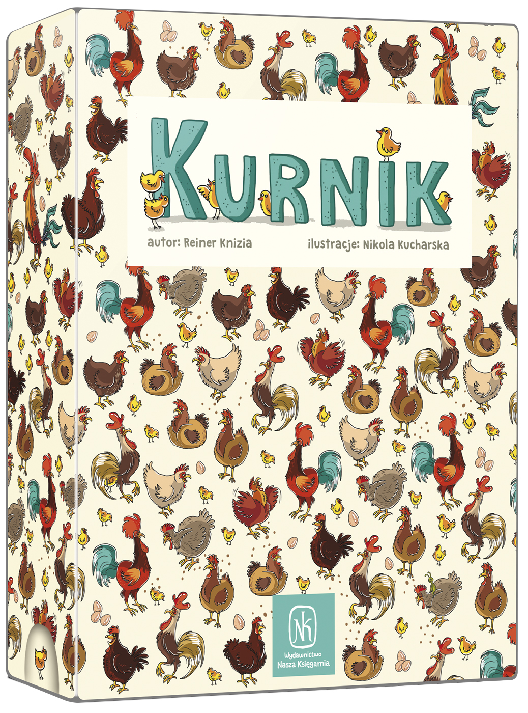 Pudełko gry Kurnik [gra planszowa]