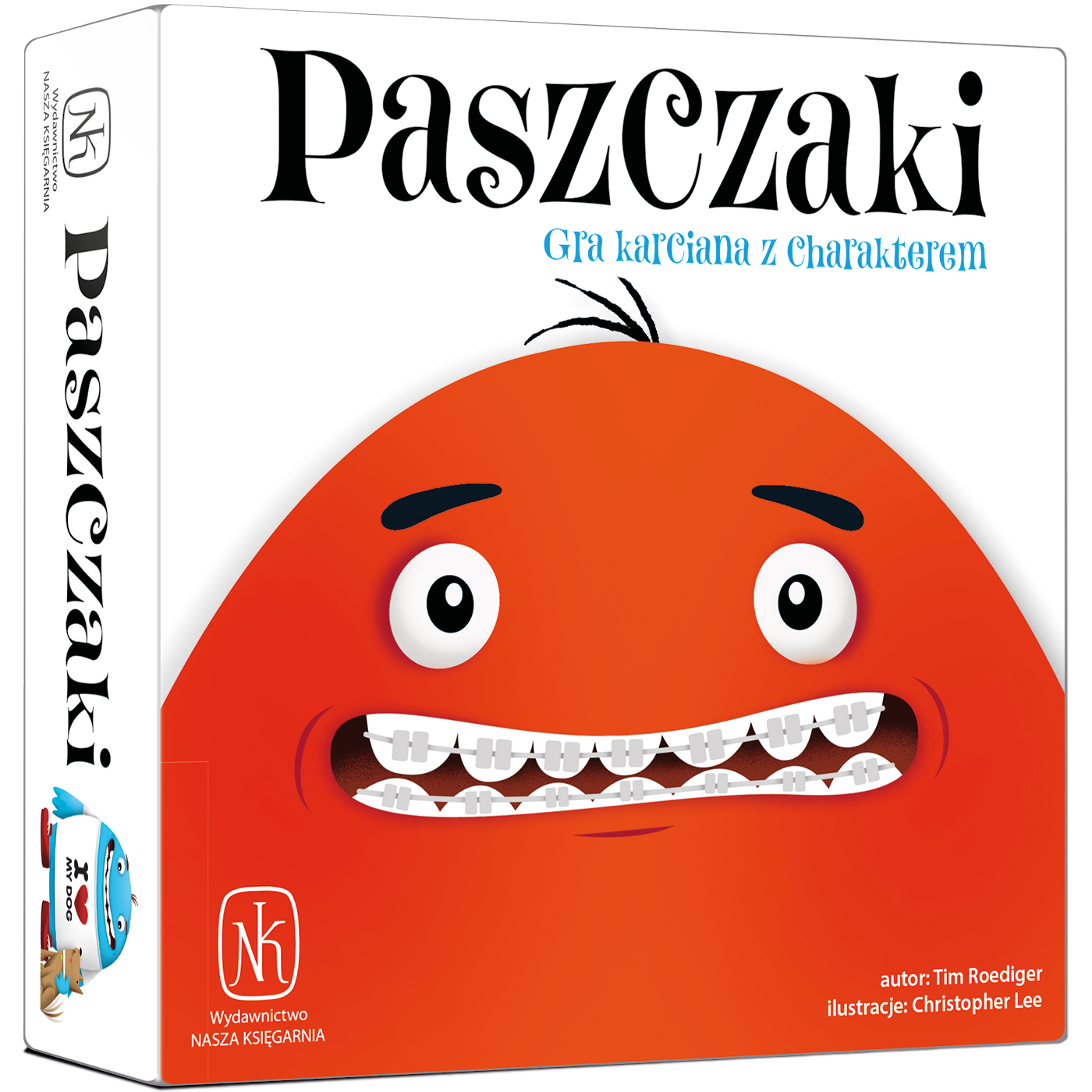 Pudełko gry dydaktycznej : Paszczaki : gra karciana z charakterem [Gra karciana]