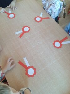 Zajęcia edukacyjne w grupie przedszkolnej Motyli z Publicznego Przedszkola Nr 1 w Zwoleniu