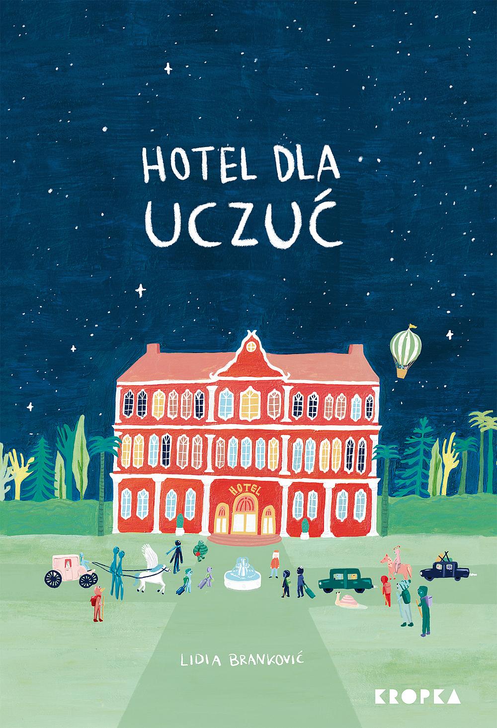 Okładka książki o tytule Hotel dla uczuć