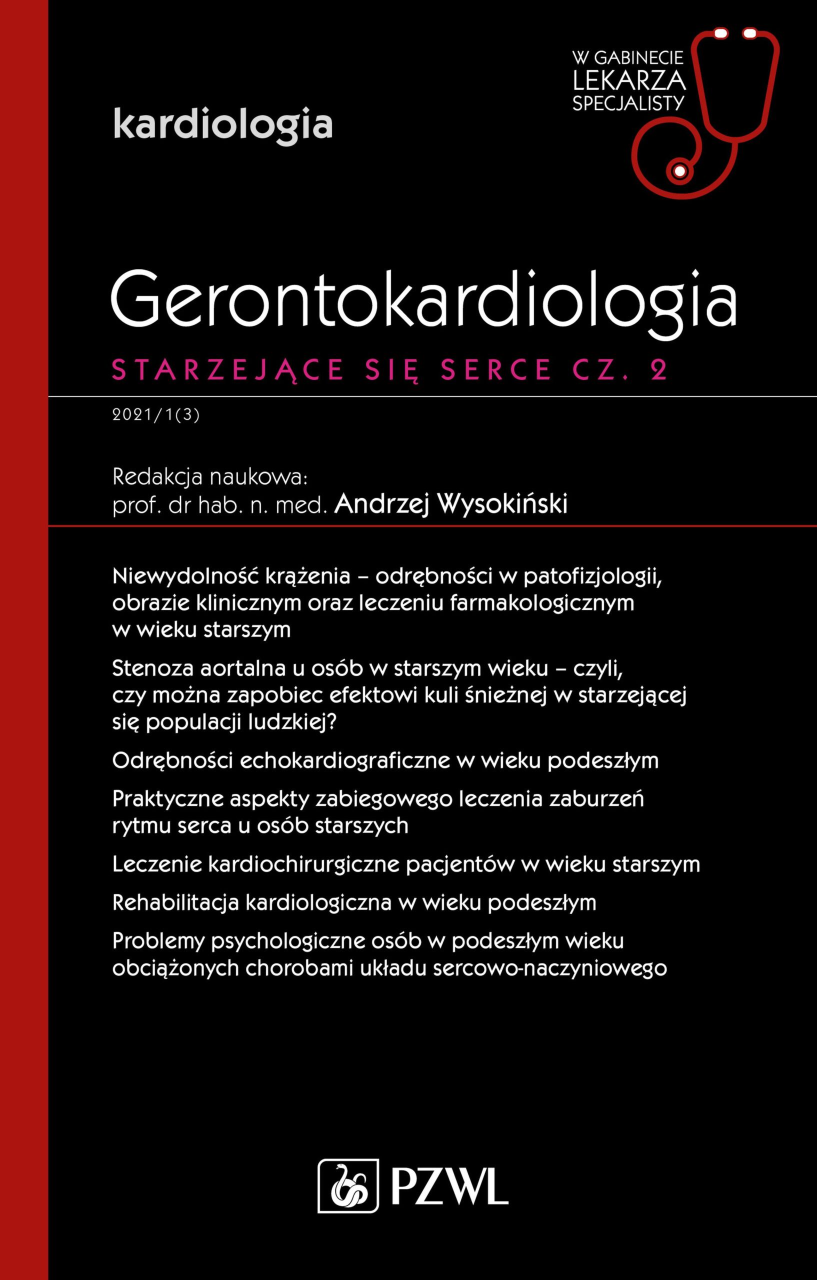 Okładka książki o tytule Gerontokardiologia