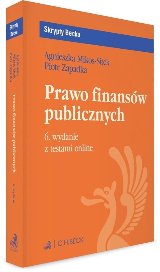 Okładka książki o tytule Prawo finansów publicznych