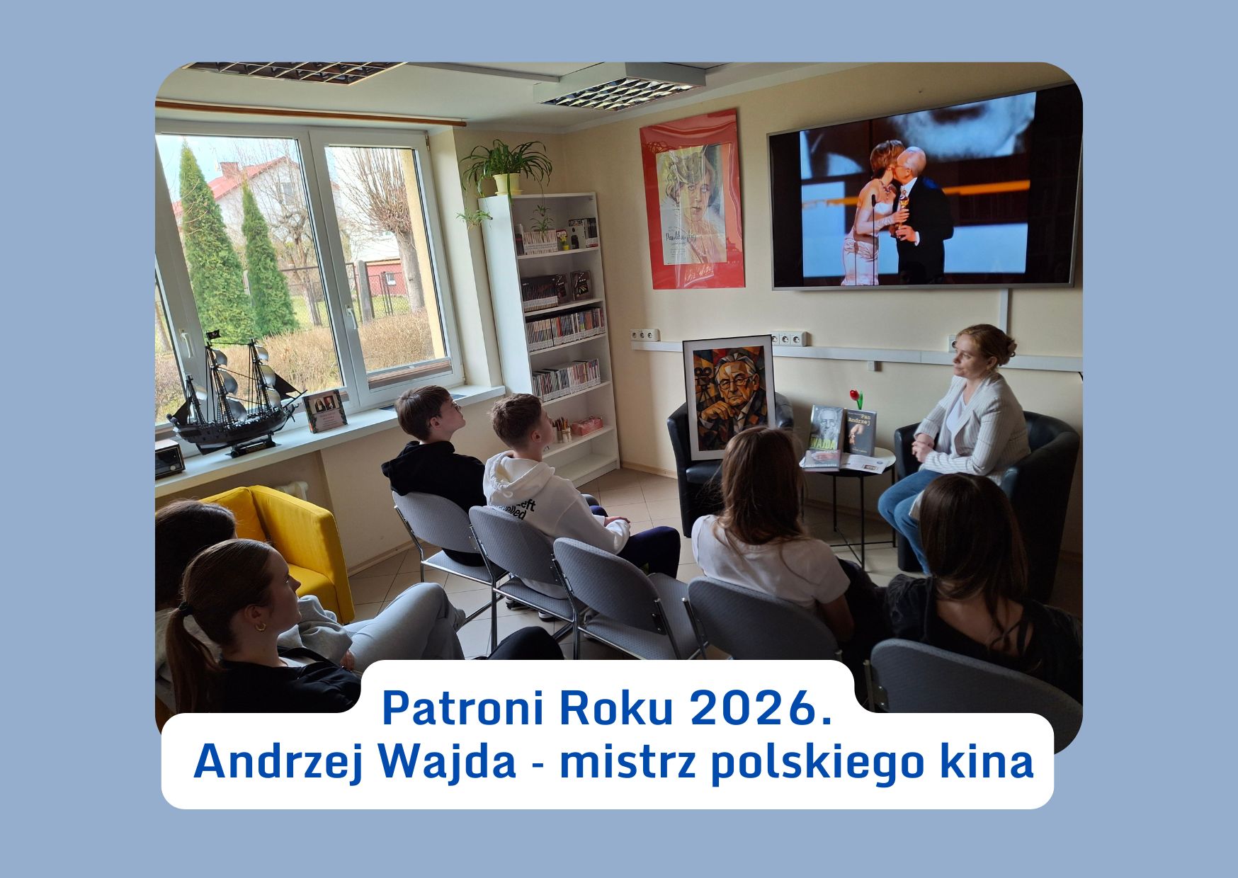 Zajęcia edukacyjne Patroni Roku 2026 Andrzej Wajda – mistrz polskiego kina