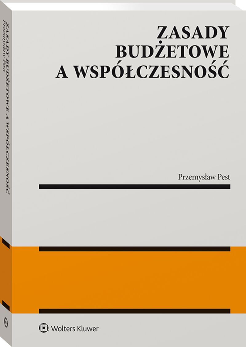 Okładka książki o tytule Zasady budżetowe a współczesność